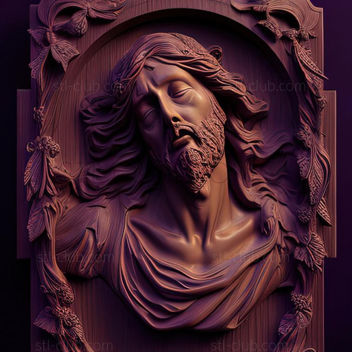 3D model st jesus (STL)